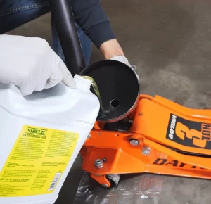 Hướng dẫn cách đổ dầu vào kích thuỷ lực