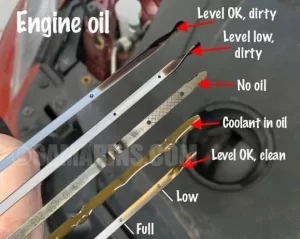 Que thăm dầu nhớt động cơ